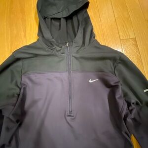 Nike Dri-FIT Black and Dark Purple Jacket